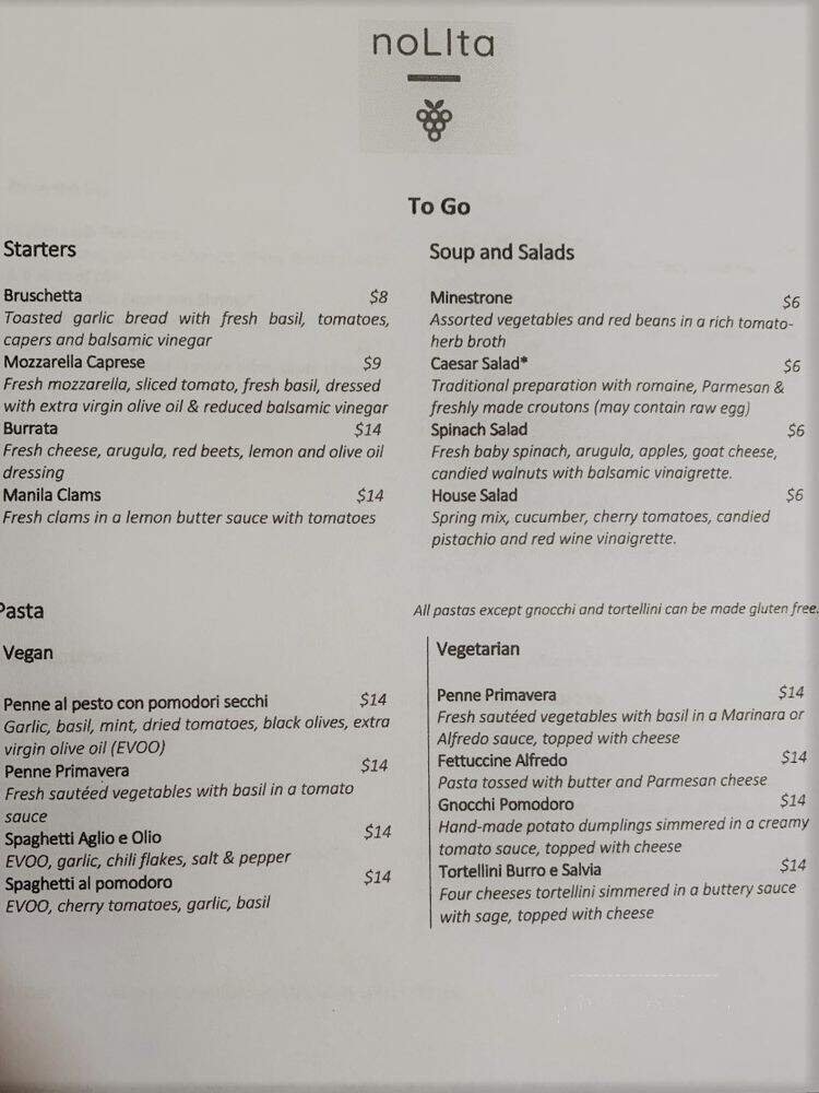 Menu page 2
