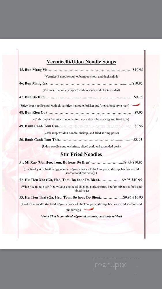 Menu page 2