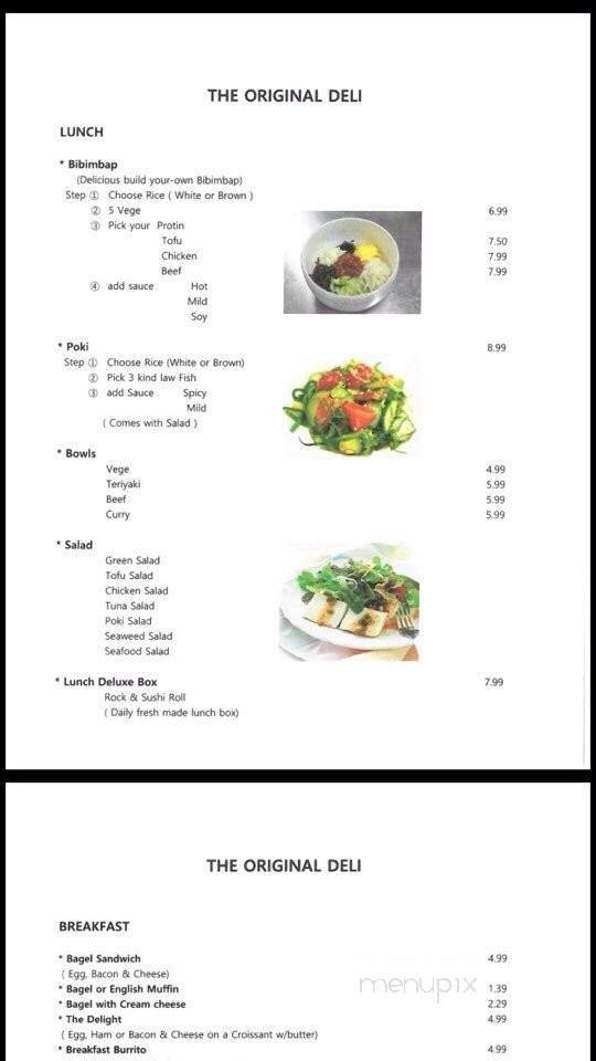 Menu page 2