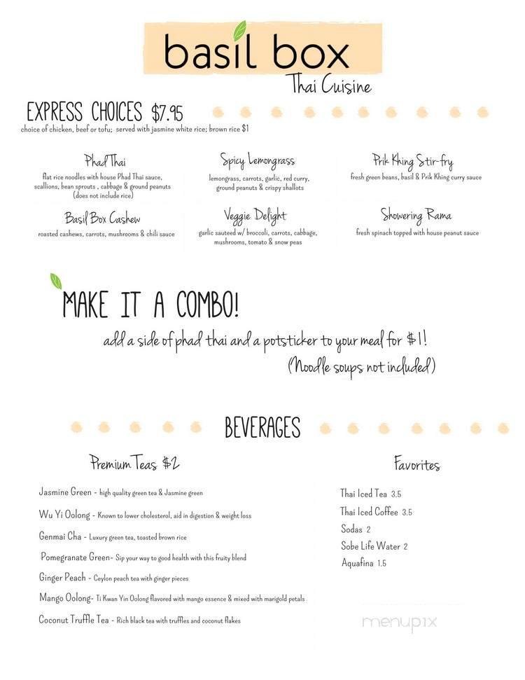Menu page 2