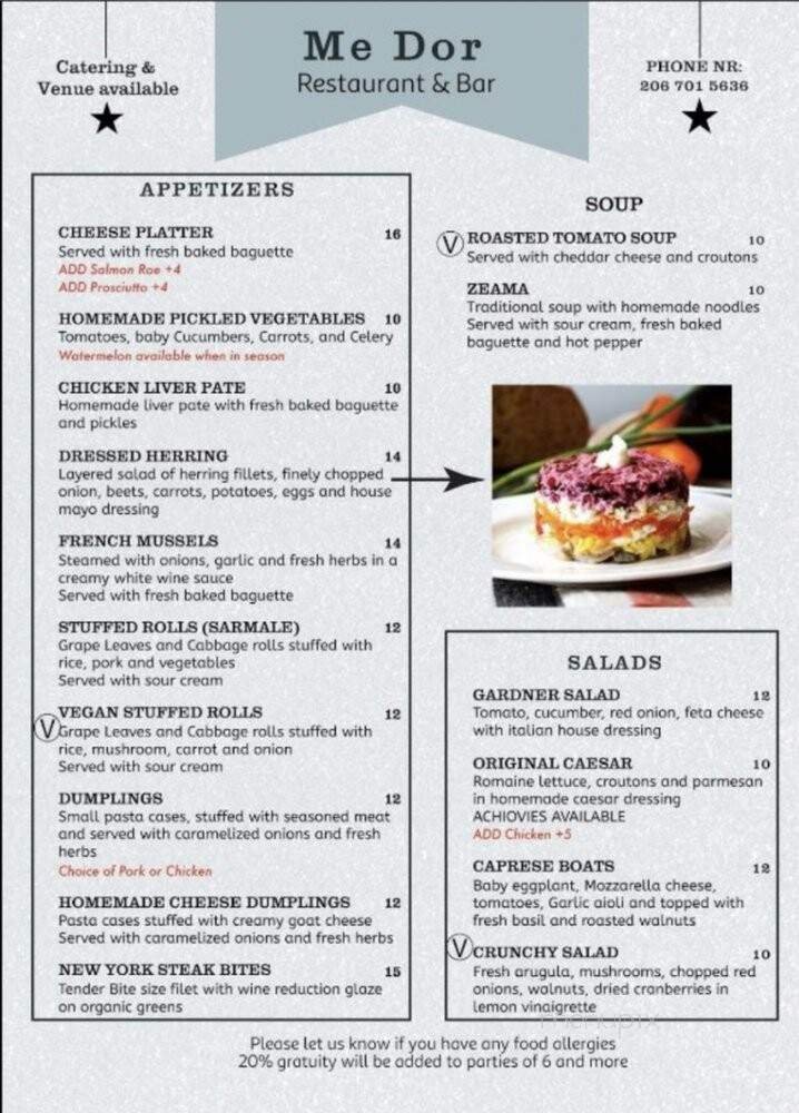 Menu page 2