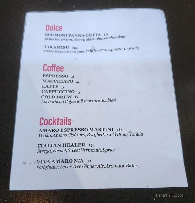 Menu page 1