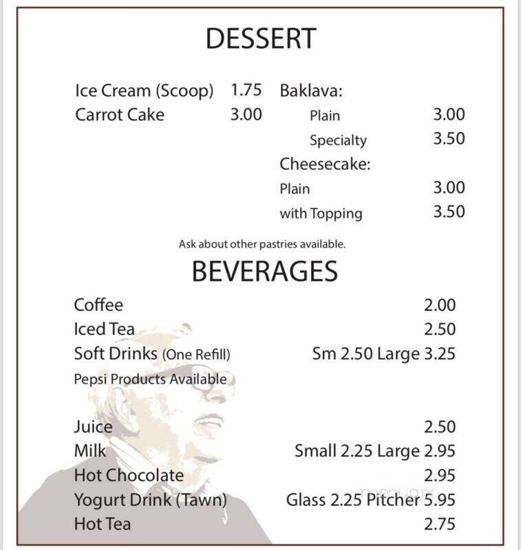 Menu page 2