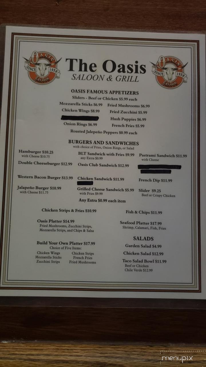 Menu page 2