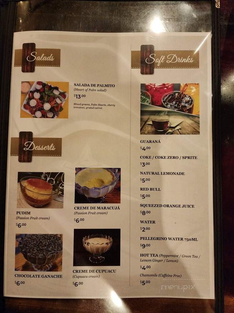 Menu page 2