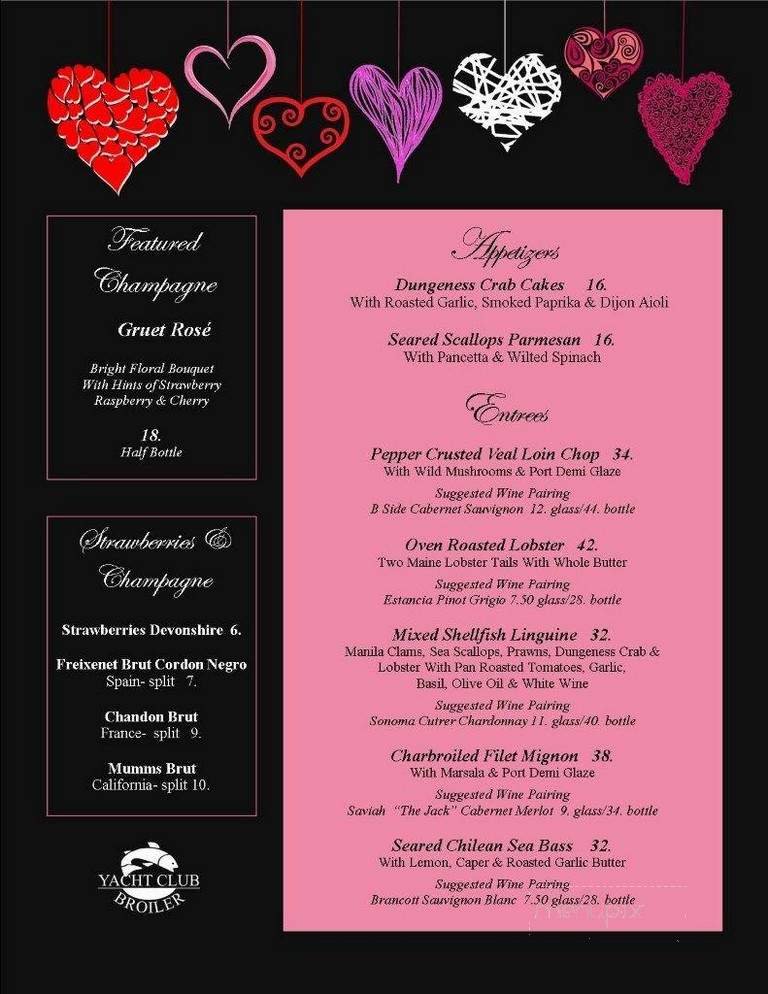 Menu page 1