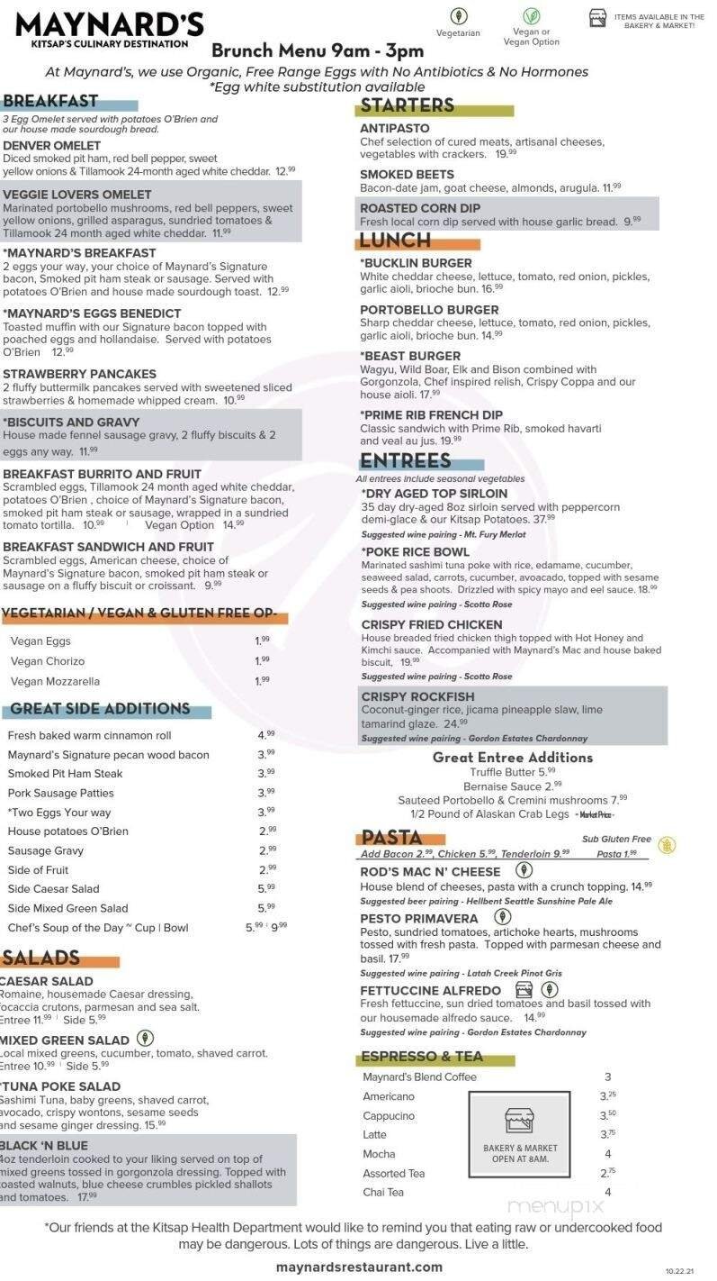 Menu page 2