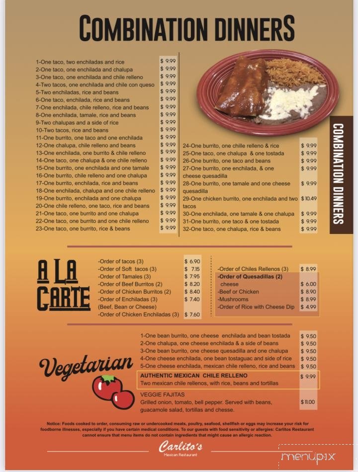 Menu page 2