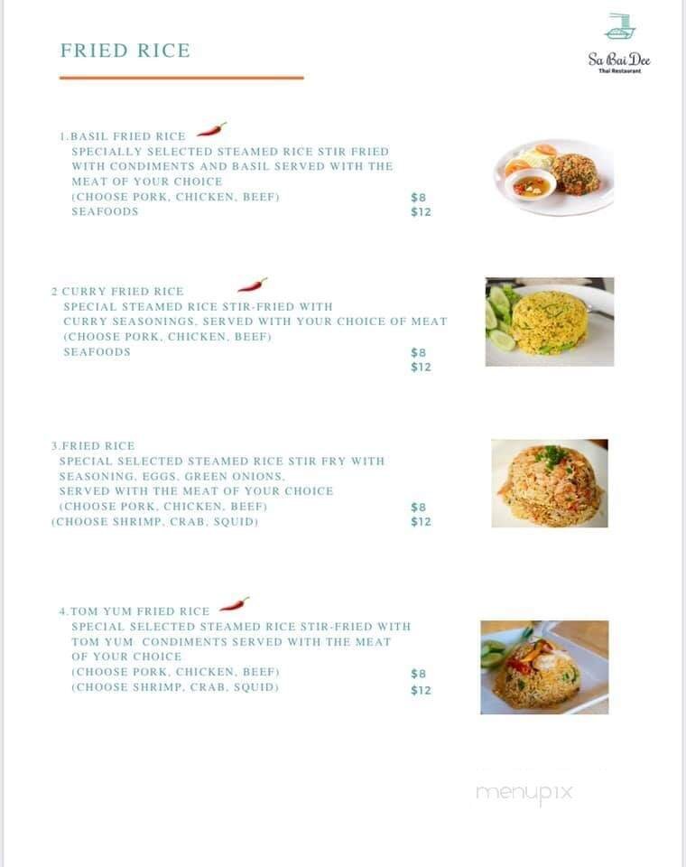 Menu page 2