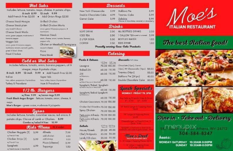 Menu page 2