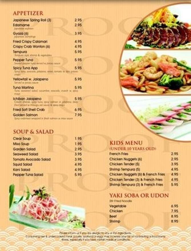 Menu page 2