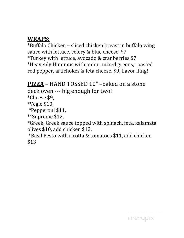 Menu page 2