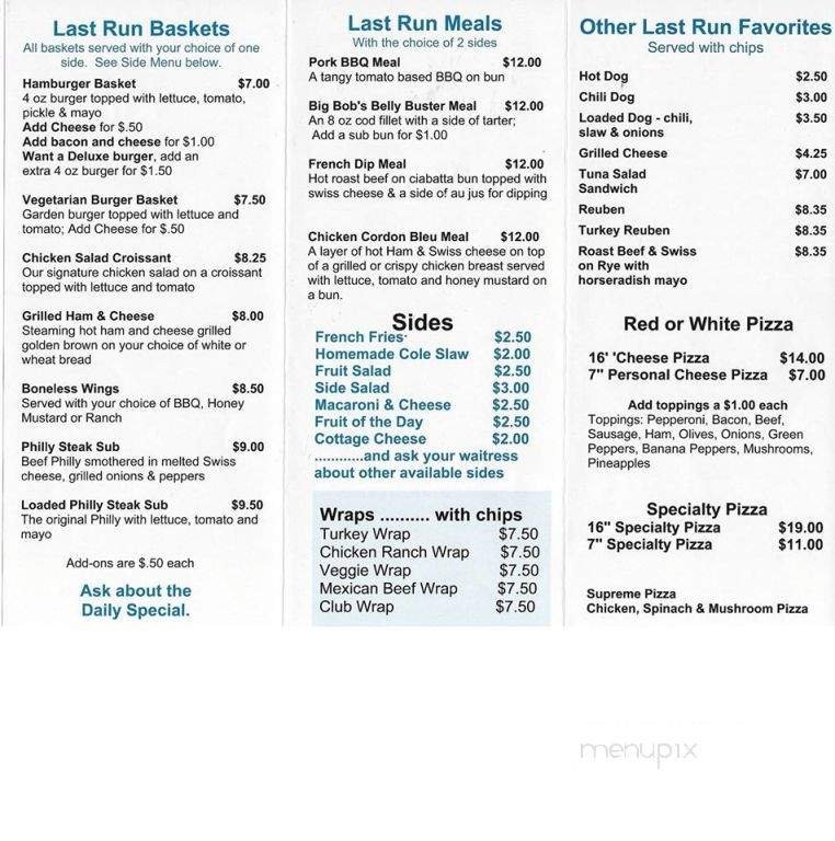 Menu page 2