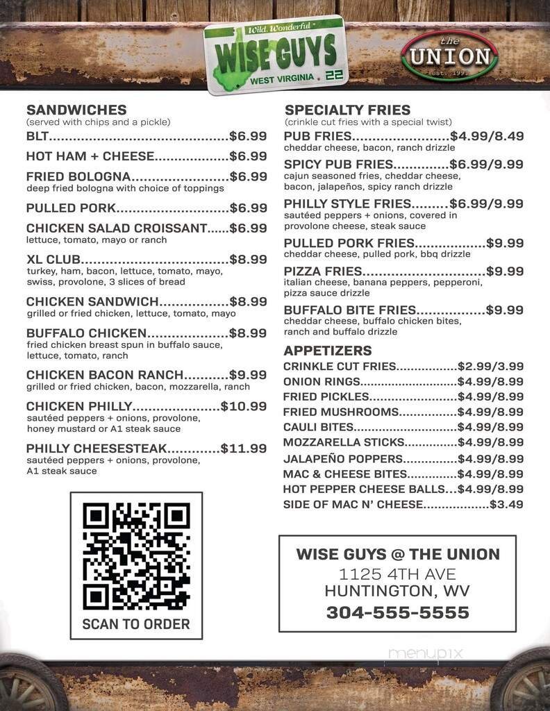 Menu page 2