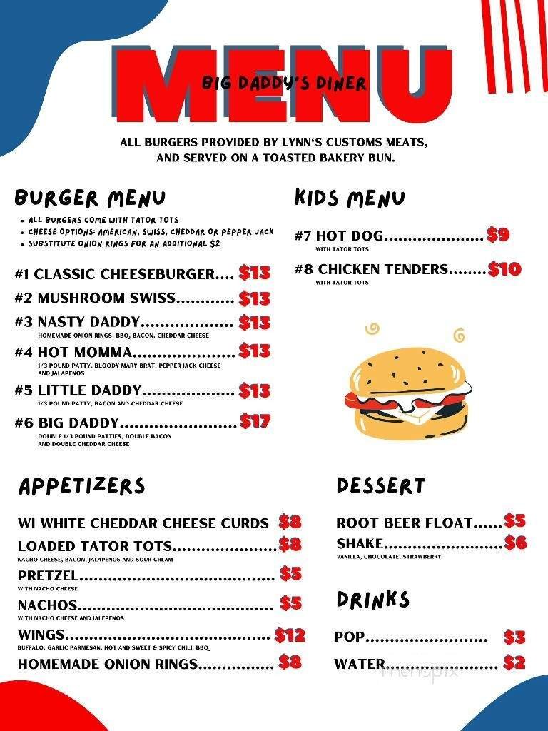Menu page 1