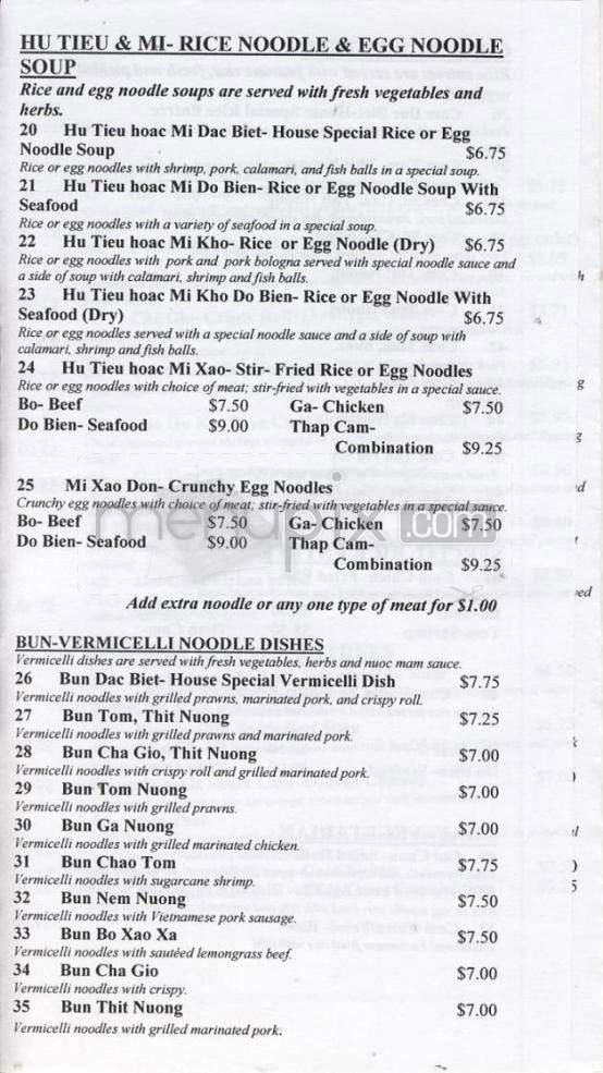 Menu page 4