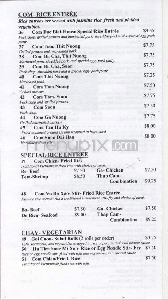 Menu page 5
