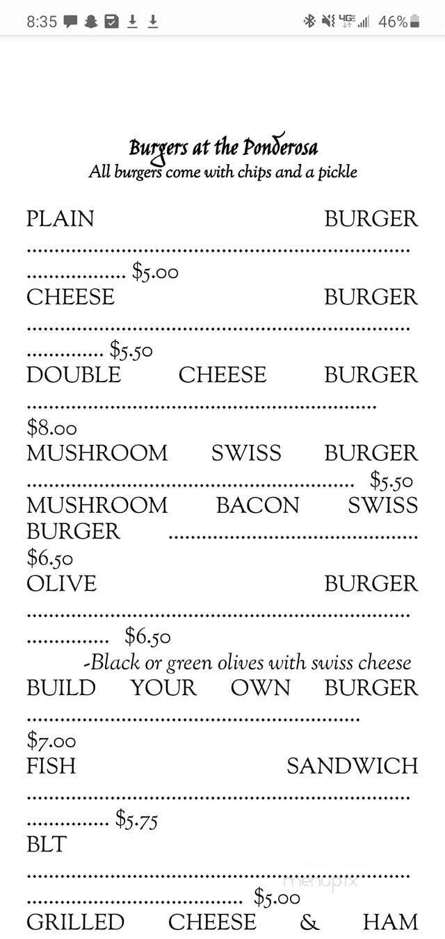 Menu page 2