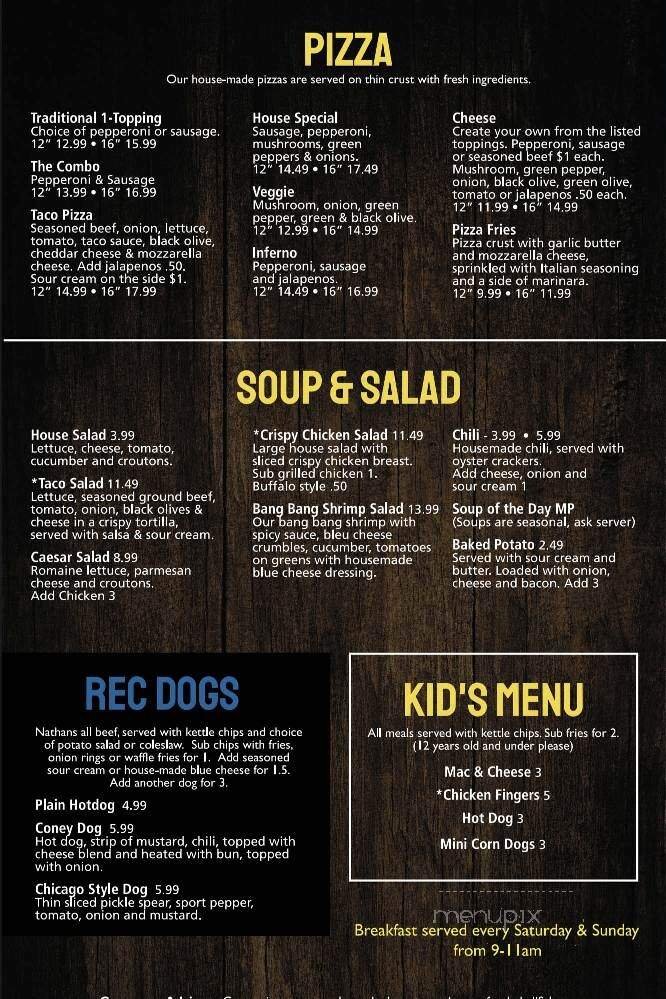 Menu page 2