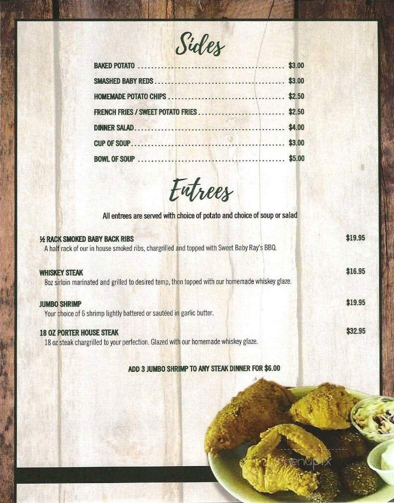 Menu page 1