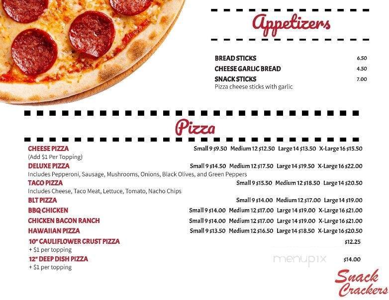 Menu page 2