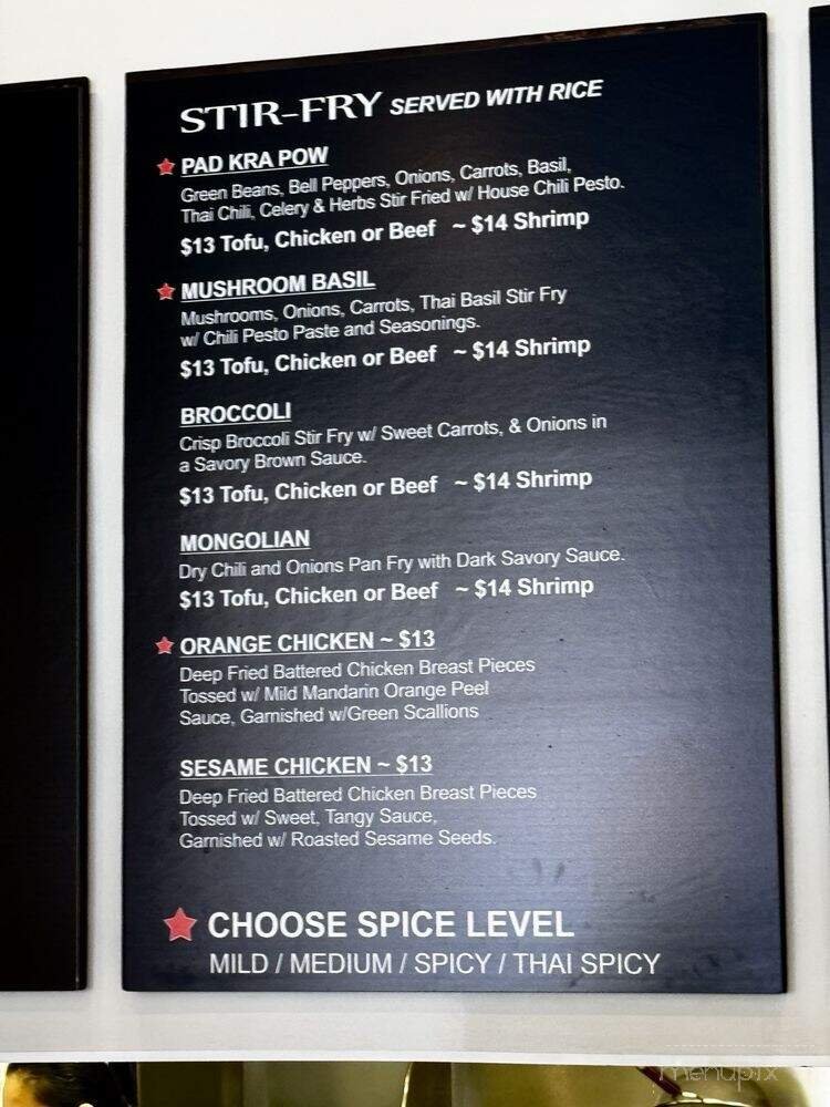 Menu page 2
