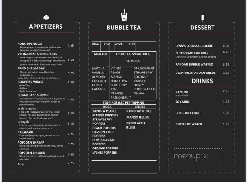 Menu page 2