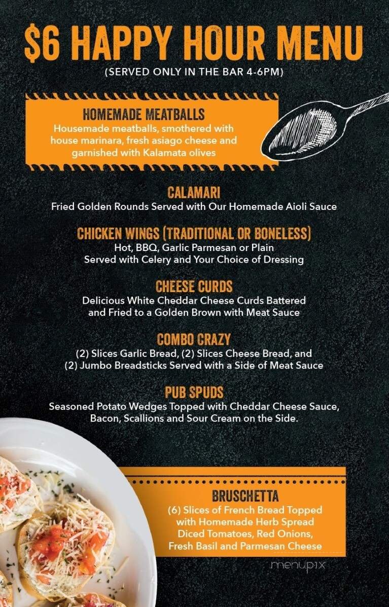 Menu page 1