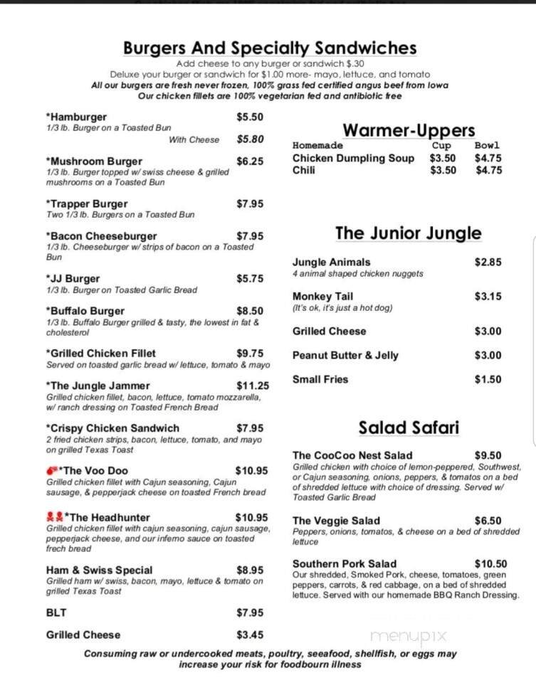 Menu page 2