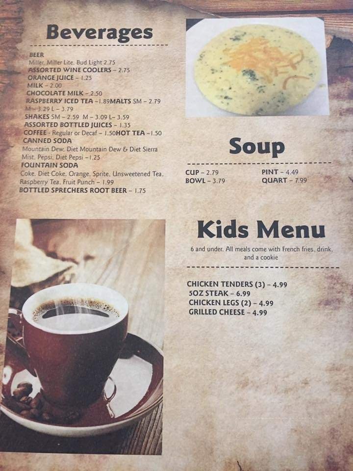 Menu page 2