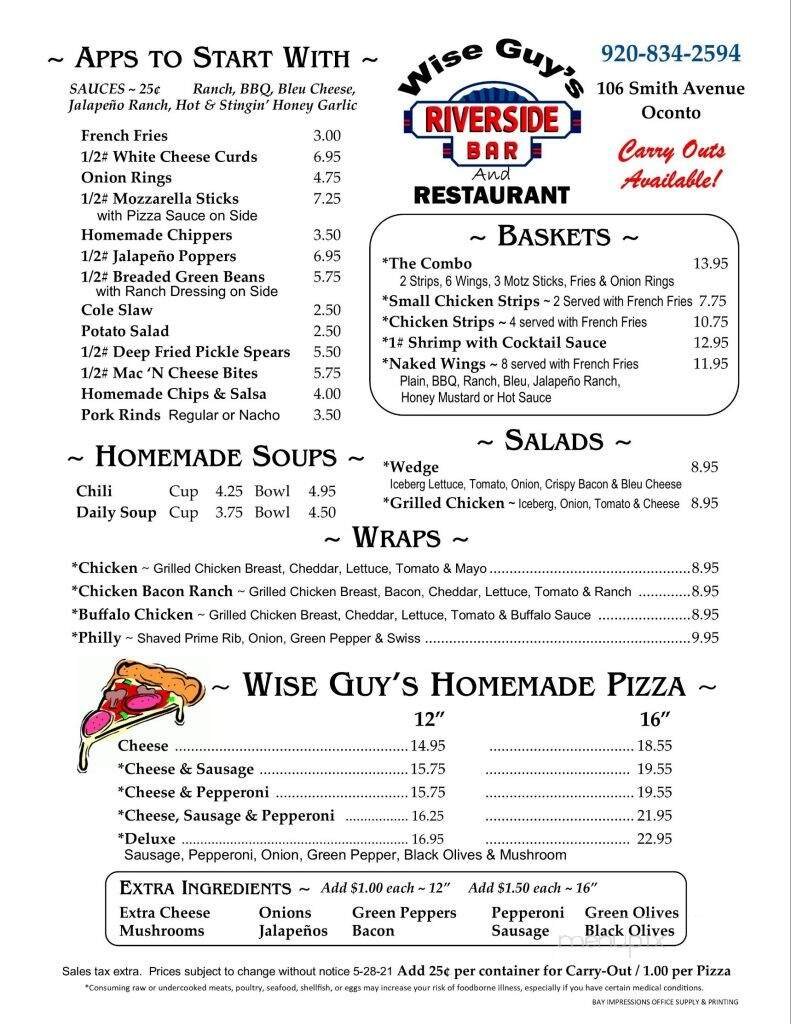 Menu page 2