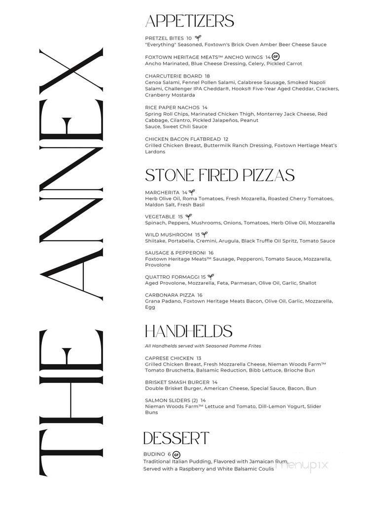 Menu page 1
