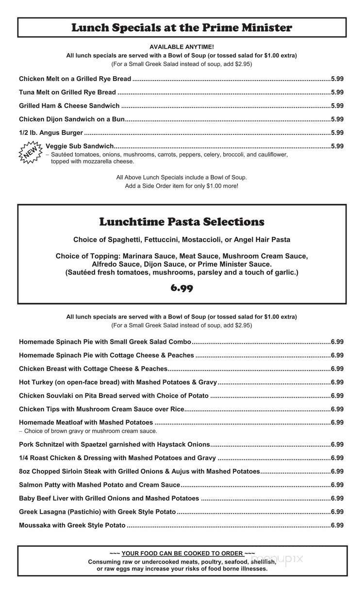 Menu page 2