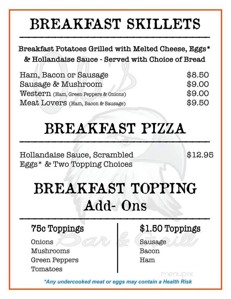 Menu page 2