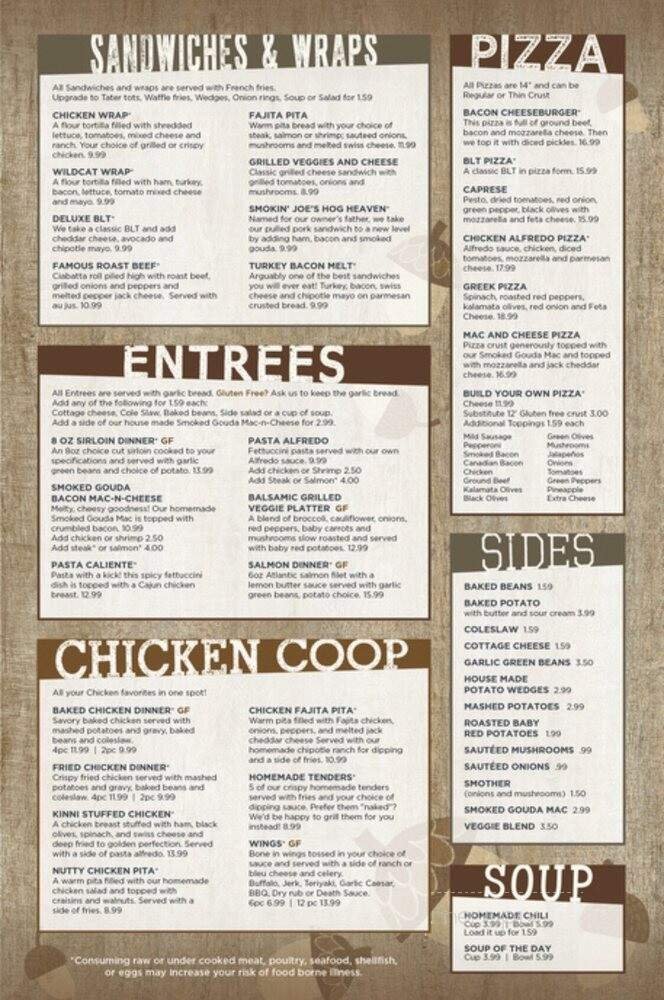 Menu page 2