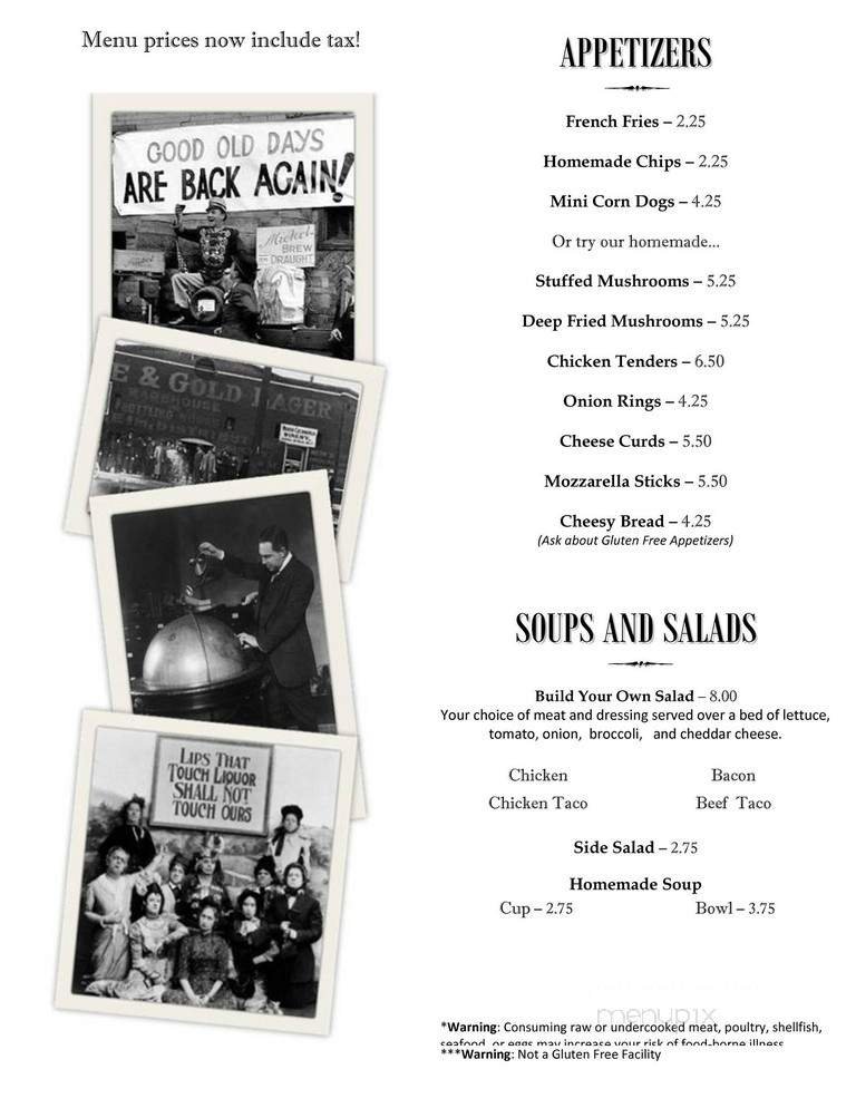 Menu page 2