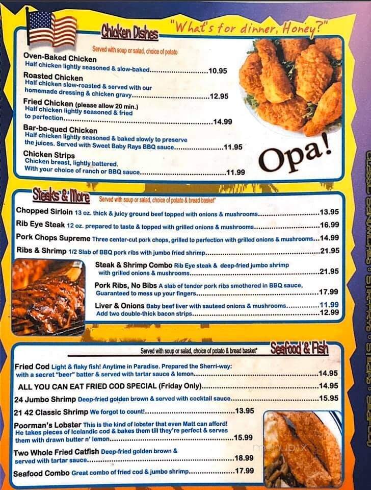 Menu page 2