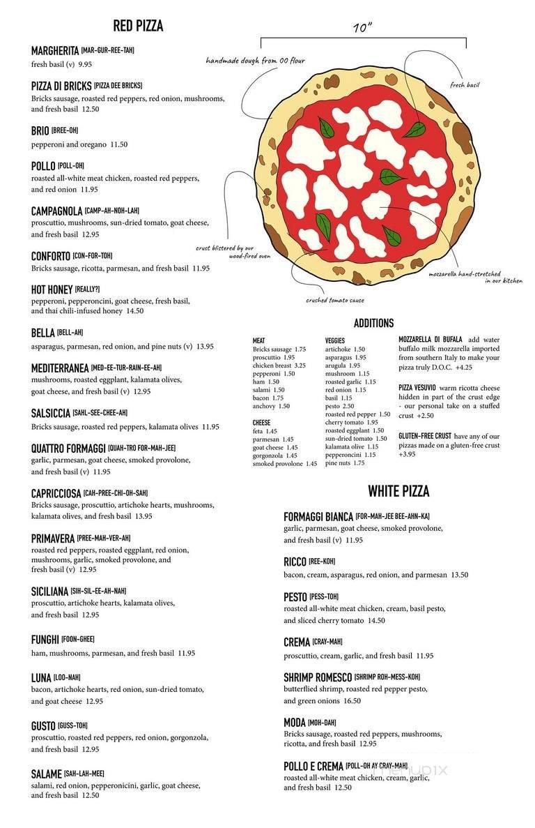 Menu page 1
