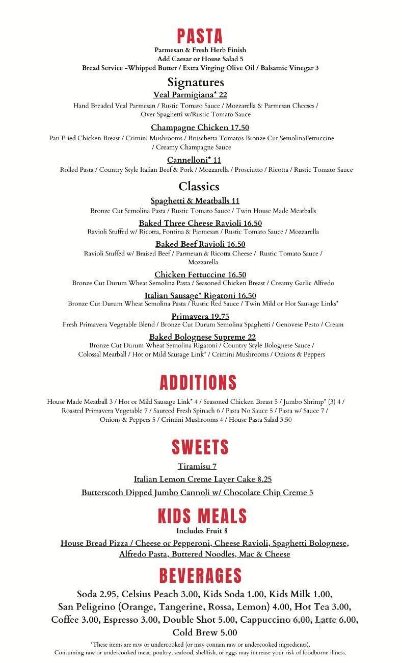 Menu page 2