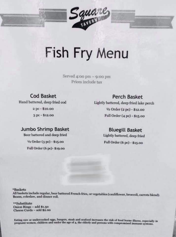 Menu page 2