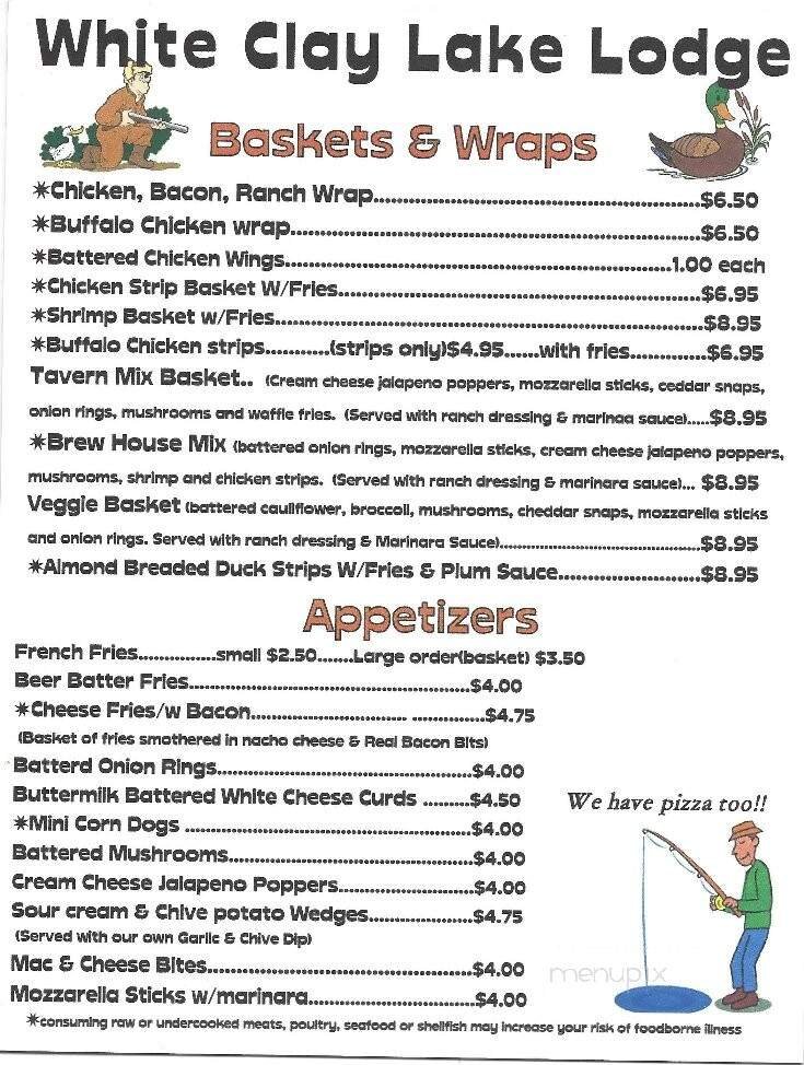Menu page 2