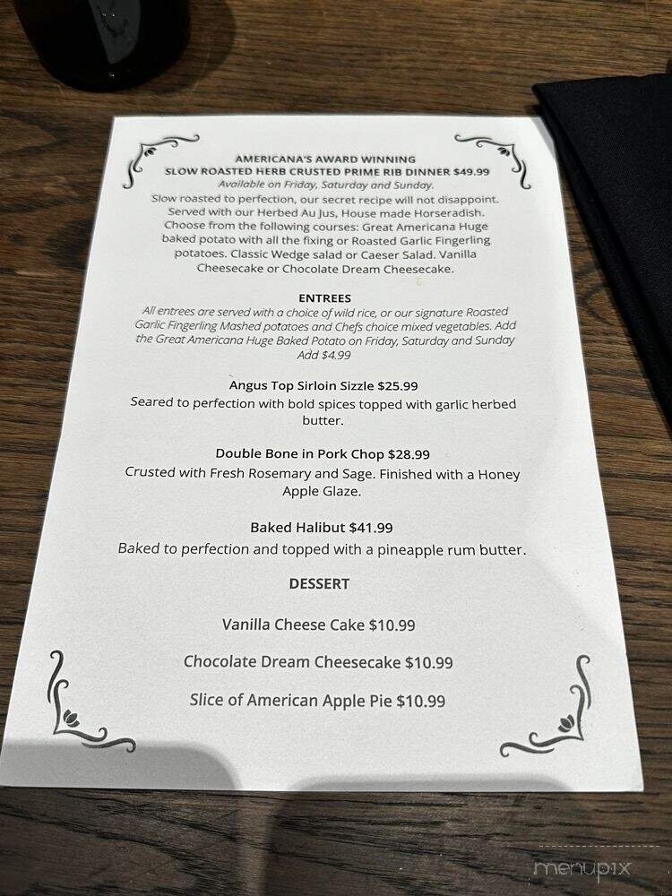 Menu page 2