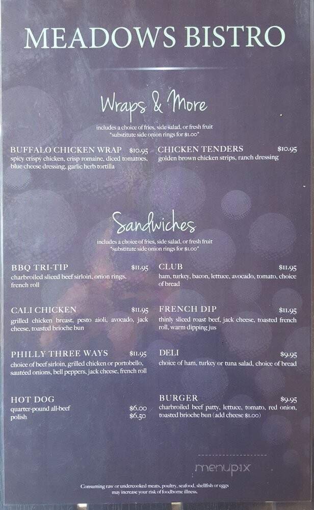 Menu page 2