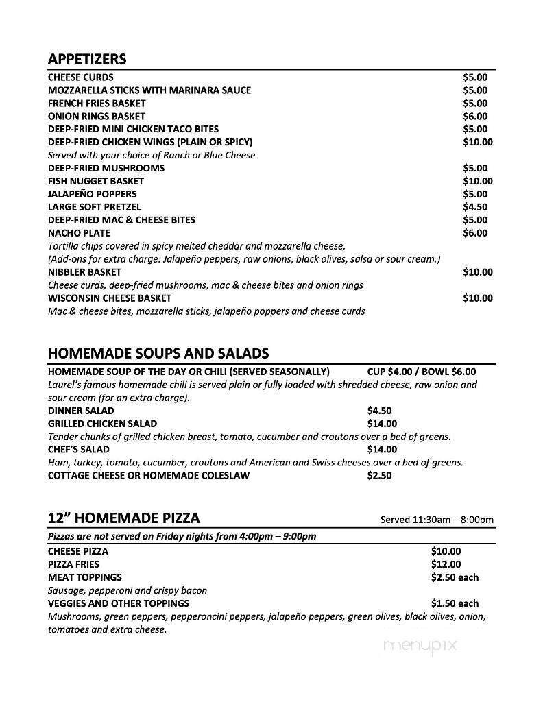 Menu page 2
