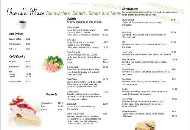 Menu page 2