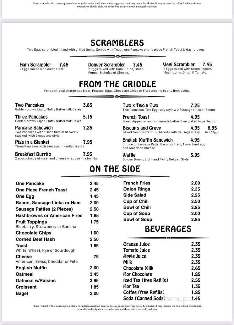 Menu page 2