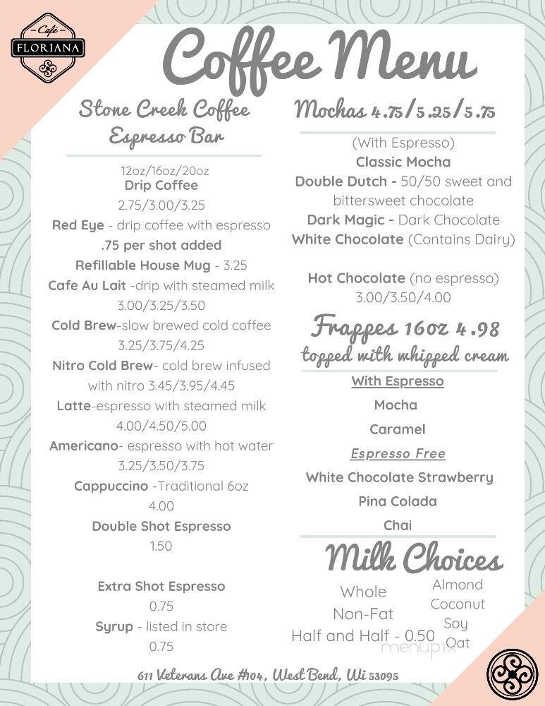 Menu page 1