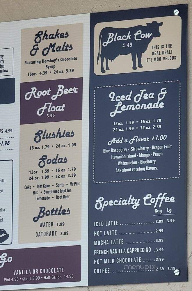 Menu page 1