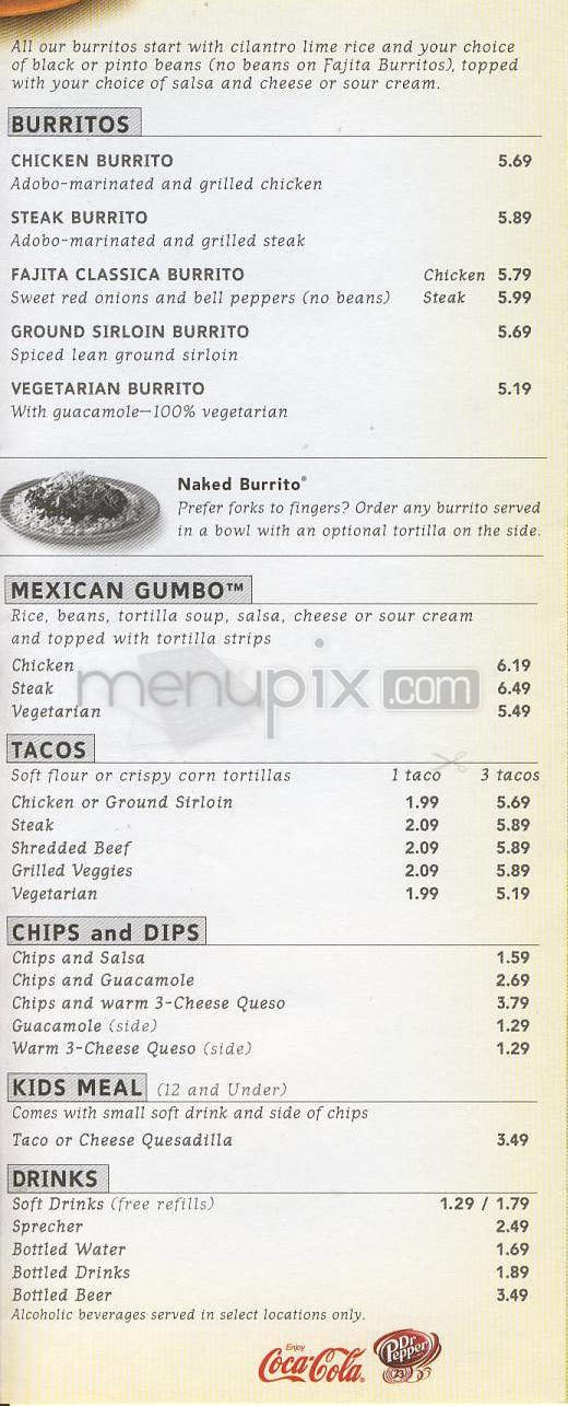 Menu page 2
