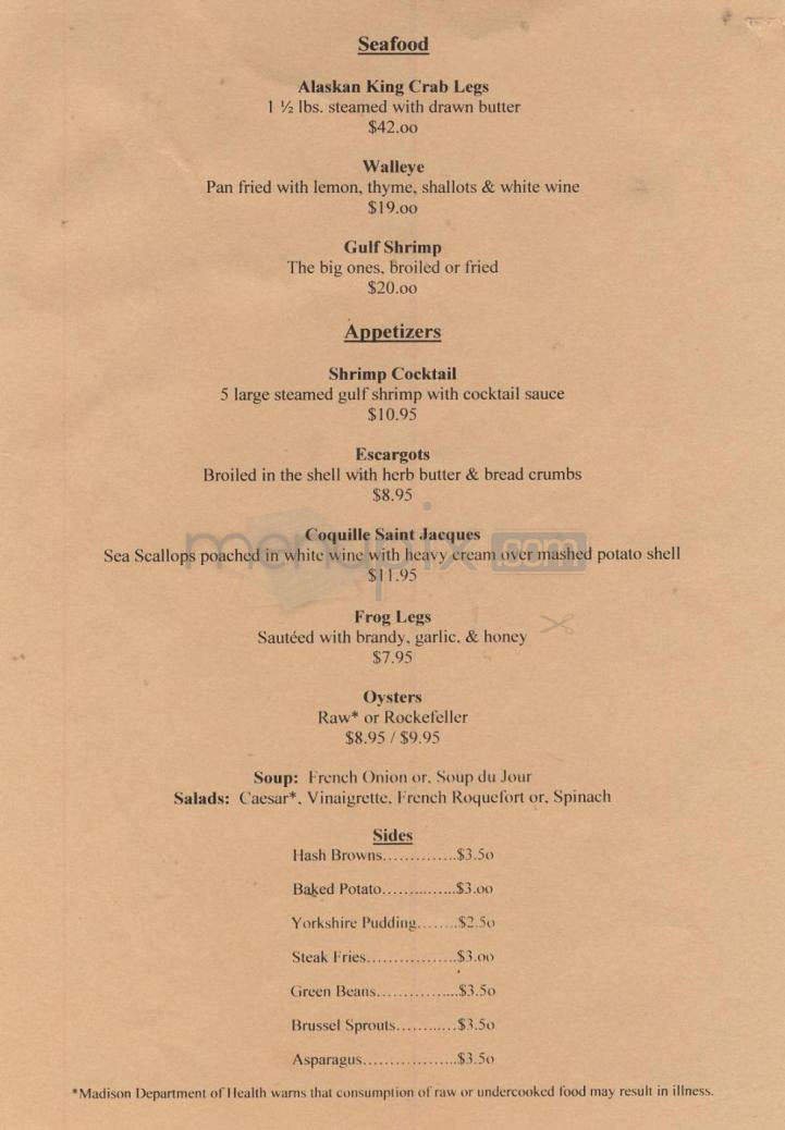 Menu page 2